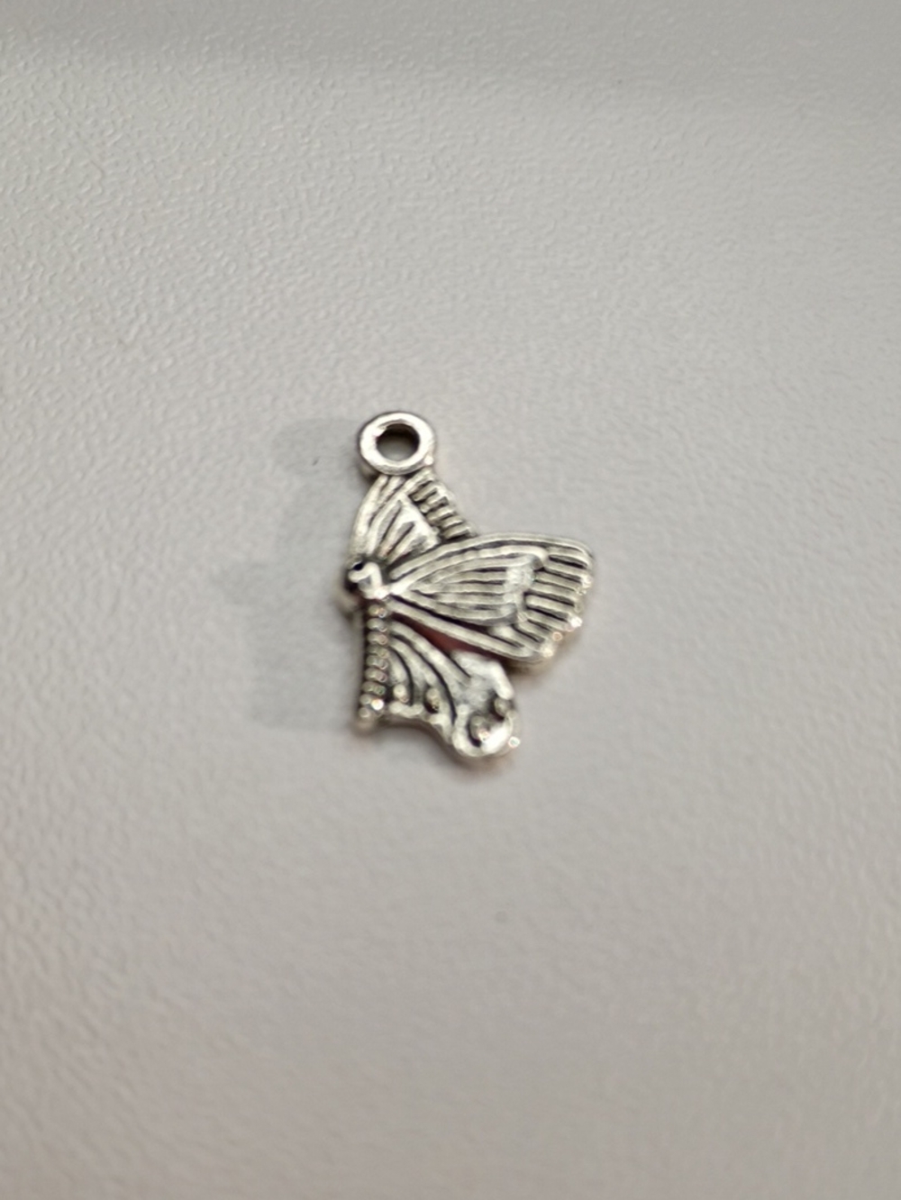 Silver Butterfly Charm Pendant - Women's Jewelry